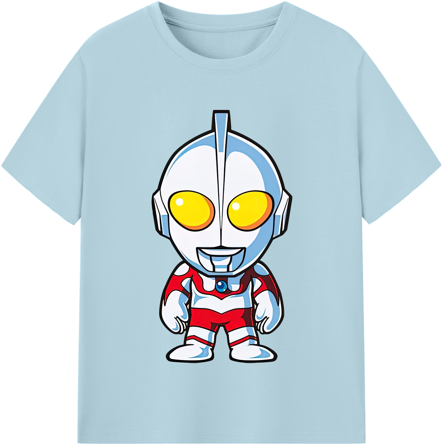 （画像用） ウルトラマン Ultraman 綿100％半袖Tシャツ（フロントプリント）